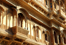 Outer facade of Haveli